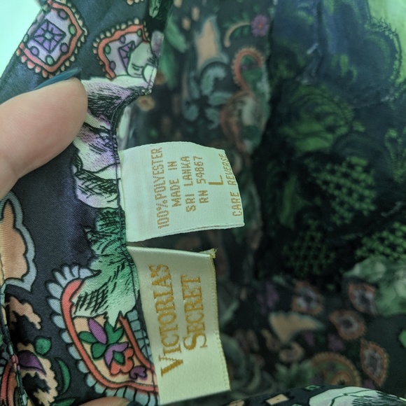 Vintage Victoria Secret Floral Lace Lingerie - Picture 5 of 5